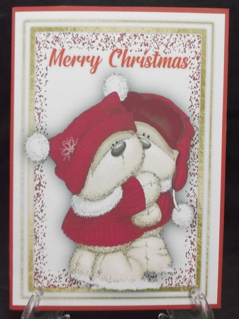 Print, Cut, and Fold, Christmas Cuddles by Suzi Cooper