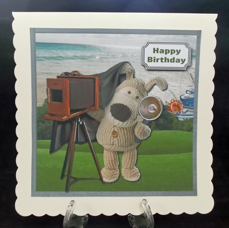 Boofle say cheese by Suzi Cooper