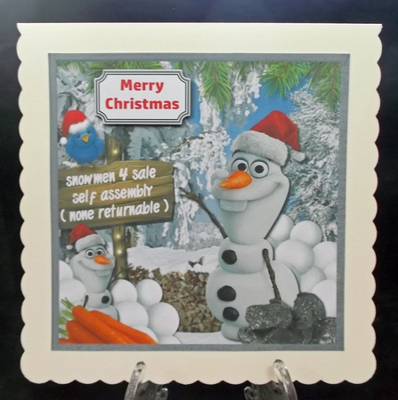 Olaf snowman sale by Suzi Cooper