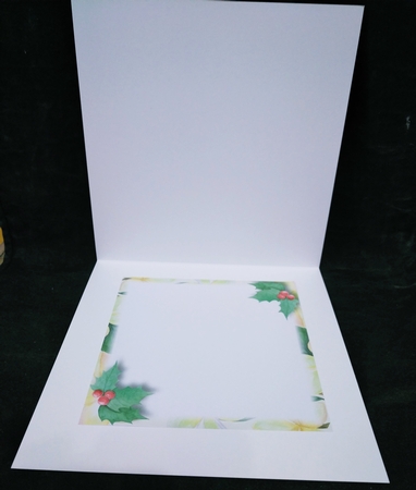 A Christmas Cocktail - Mojito 8x8 Insert by Suzi Cooper