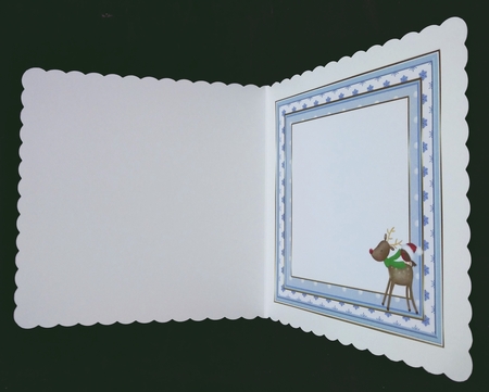 Rudolph & Robin Christmas Blank Insert to match cup913676_719 by Suzi Cooper