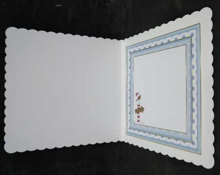 Christmas North Pole Blank Insert  by Suzi Cooper