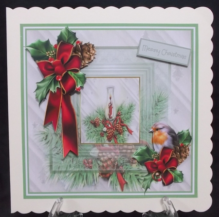 Christmas lantern by Suzi Cooper
