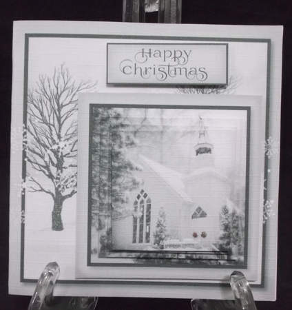 Cut and Fold 4.5x4.5 Christmas Pyrimage 11 by Suzi Cooper