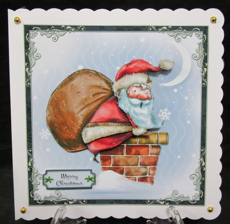 Santa 8x8 Mini Kit by Suzi Cooper