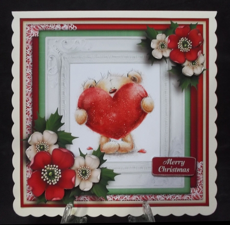 Beary Christmas Is Coming Bumperkit Red 1528 by Suzi Cooper