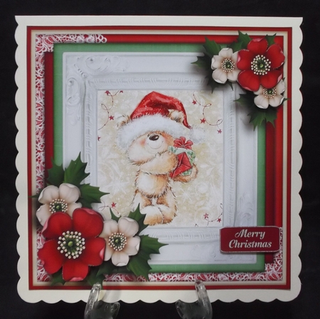 Beary Christmas Is Coming Bumperkit Red 1528 by Suzi Cooper