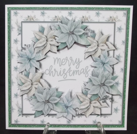 Frosty Christmas Wreath by Suzi Cooper