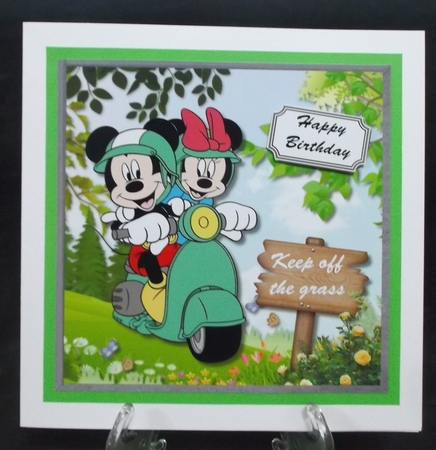 Mickey and Minnie full throttle by Suzi Cooper