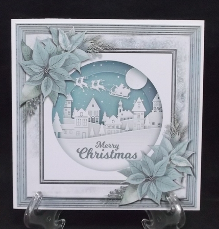 Christmas paper art 2 by Suzi Cooper