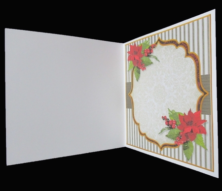 Male Christmas card INSERT by Suzi Cooper