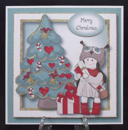 Christmas Glitter - Tree Presents by Suzi Cooper