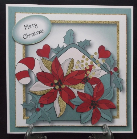 Christmas Glitter - Envelope by Suzi Cooper