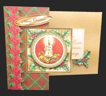 Christmas Vintage No Hole Fold Back Kit-2 by Suzi Cooper