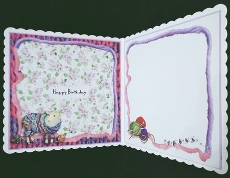 Knitting Is My Happy Place Insert 1 by Suzi Cooper