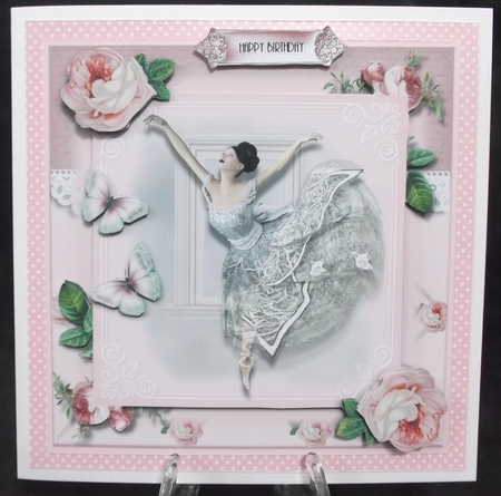Vintage Ballet floral  by Suzi Cooper