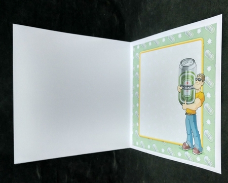Lager Dude 8x8 Insert by Suzi Cooper