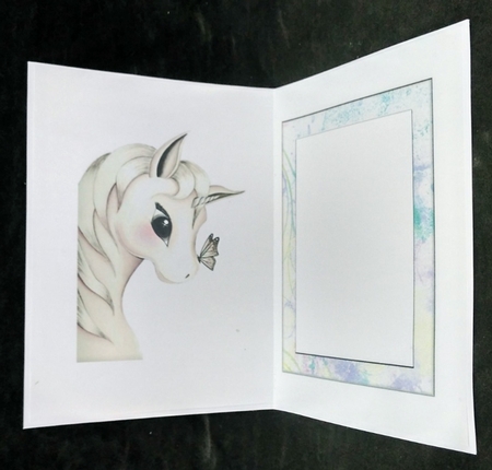 Unicorn with Butterfly Insert by Suzi Cooper