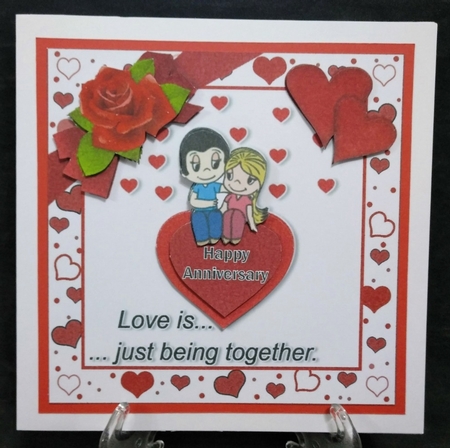 7x7 Love is....just being together mini kit by Suzi Cooper