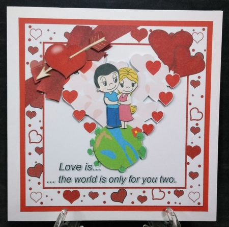 7x7 Love is....a world for two mini kit by Suzi Cooper