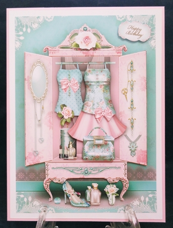 Shabby Chic Fashion Wardrobe Mini Kit by Suzi Cooper