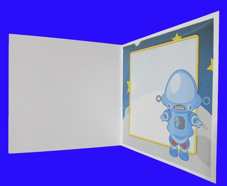 Randalf Robot 8x8 Insert by Suzi Cooper