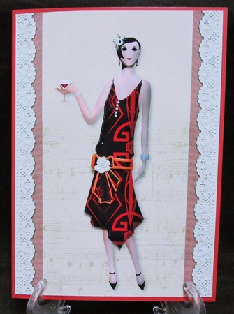 1920s Style Fashion Lady 4 by Suzi Cooper