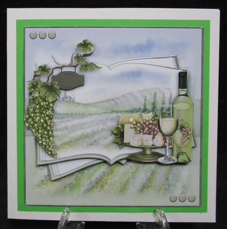 White Wine Open Book by Suzi Cooper