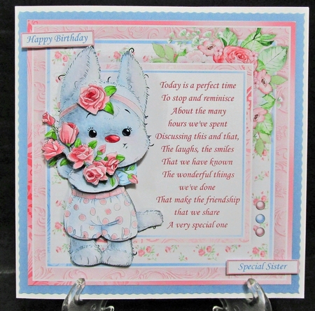 CUTIES & VERSES 7.5 Decoupage & Inserts Bumper Kit by Suzi Cooper
