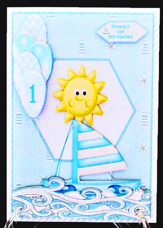 For A Special Little Boys 1st Birthday - Mini Kit by Suzi Cooper