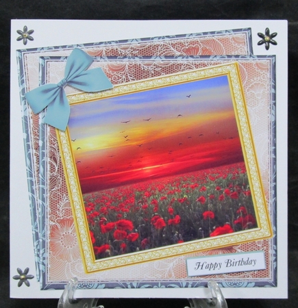 NEW STASH TOP UP POPPIES AT SUNSET by Suzi Cooper