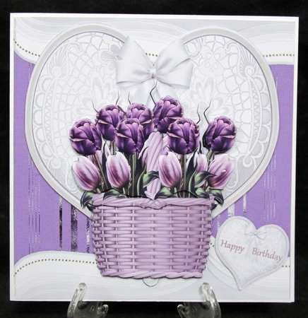 Tulips Basket Mini Kit by Suzi Cooper