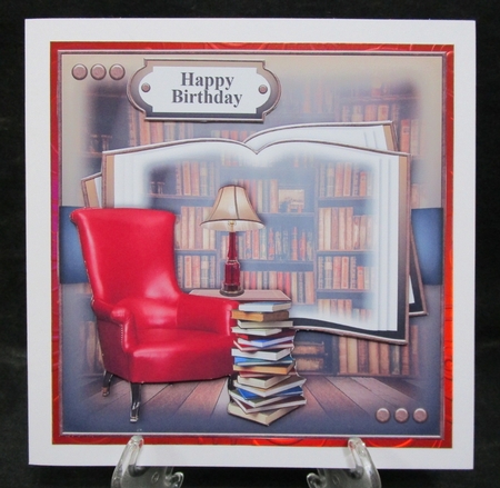 The Library Open Book by Suzi Cooper