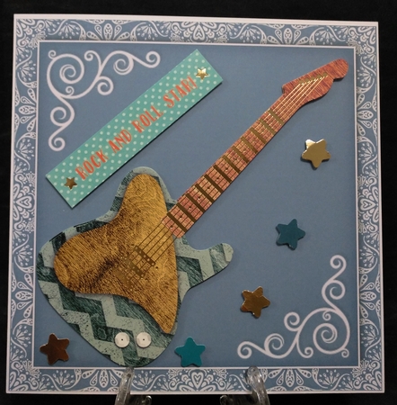 Sugar Plum Damask, Lace and Roses 1 by Suzi Cooper