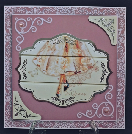 Sugar Plum Damask, Lace and Roses 6 by Suzi Cooper