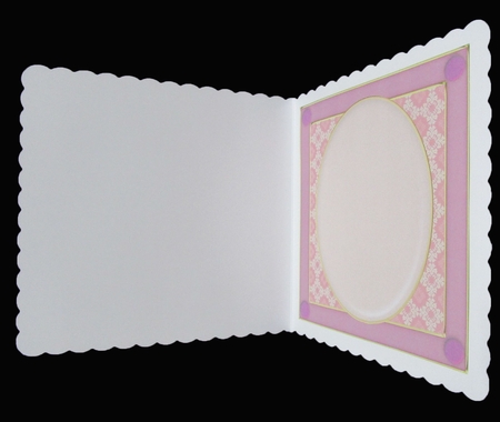 Blank Insert Purple 8x8 by Suzi Cooper