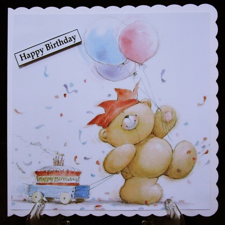 Forever Friends 3 8x8 Quick Card by Suzi Cooper