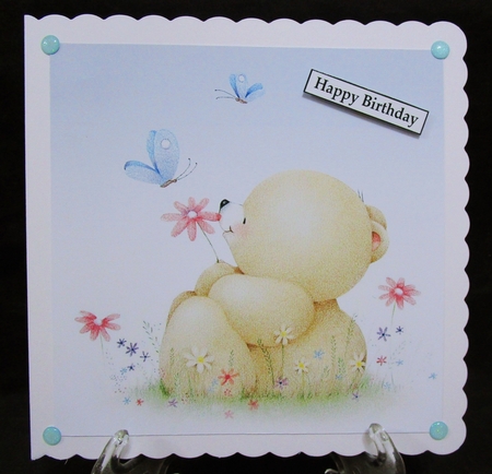 Forever Friends 6 8x8 Quick Card by Suzi Cooper