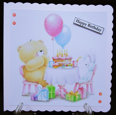 Forever Friends 8 8x8 Quick Card by Suzi Cooper