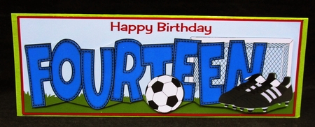 Football Boots & Football FOURTEEN large dl by Suzi Cooper