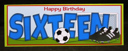 Football Boots & Football SIXTEEN large dl by Suzi Cooper