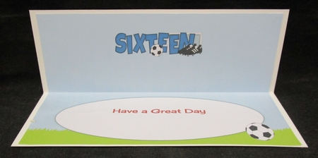 Football Boots & Football SIXTEEN large dl insert by Suzi Cooper