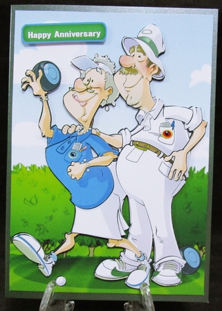 Bowling Dudes Couple 2 by Suzi Cooper