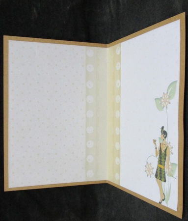 1920s Style Fashion Lady 7 Insert by Suzi Cooper