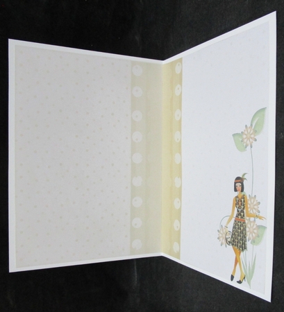 1920s Style Fashion Lady 5 Insert by Suzi Cooper