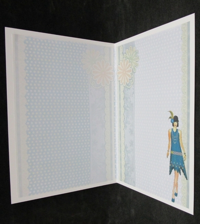 1920s Style Fashion Lady 3 Insert by Suzi Cooper