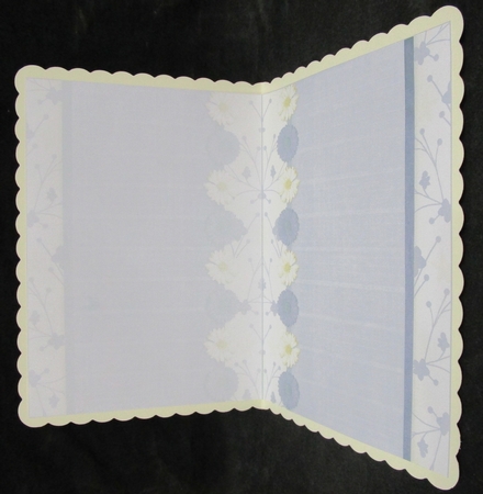 White and Purple Flowers Insert by Suzi Cooper