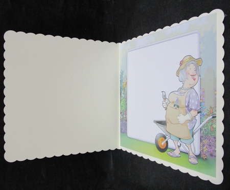 Gardening Dudess 2 8x8 Insert by Suzi Cooper