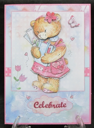 School Girl Bear by Suzi Cooper