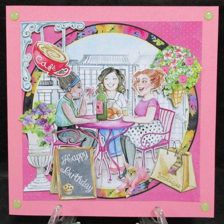 Lets Do Brunch 7x7 Card Front & Insert Mini Kit by Suzi Cooper